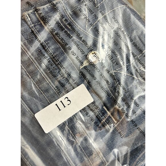 True Religion Disco Billy Big T Jeans Size 31x29 Blue Denim Low Rise Rhinestone - Picture 11 of 11